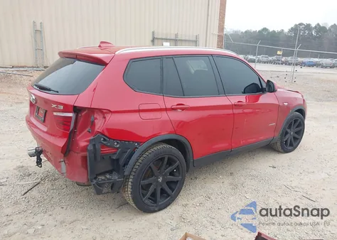 2016 BMW X3 xDrive28I z USA, uszkodzony, nr VIN 5UXWX9C50G0D83273